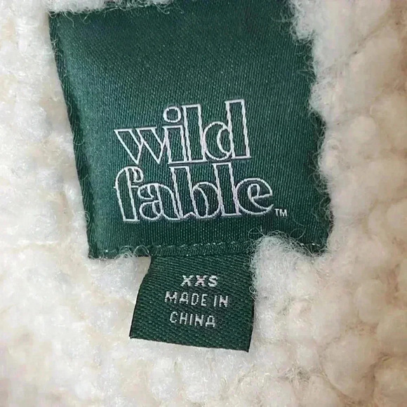Wild Fable Women's Faux Shearling Jacket Size XXS - Picture 7 of 12